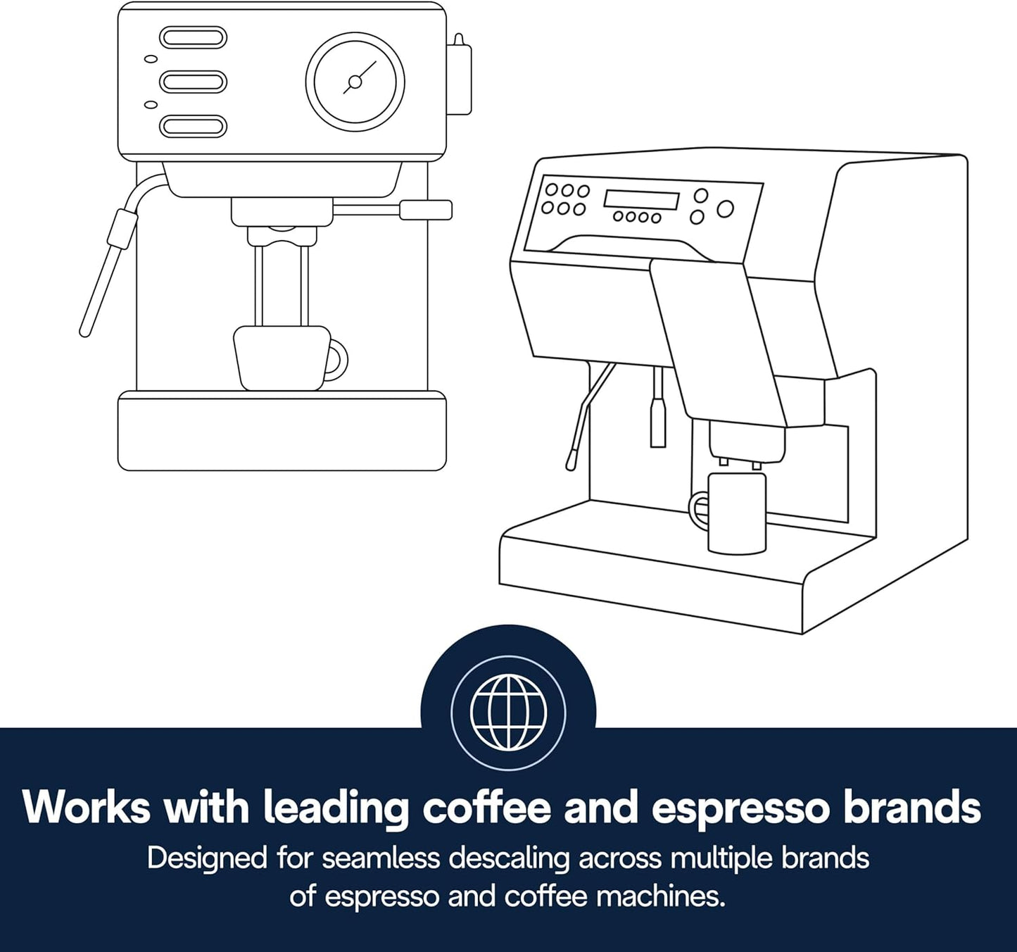 DELONGHI EcoDecalk Descaler Coffee Machine DLSC500 Bottle 500ml