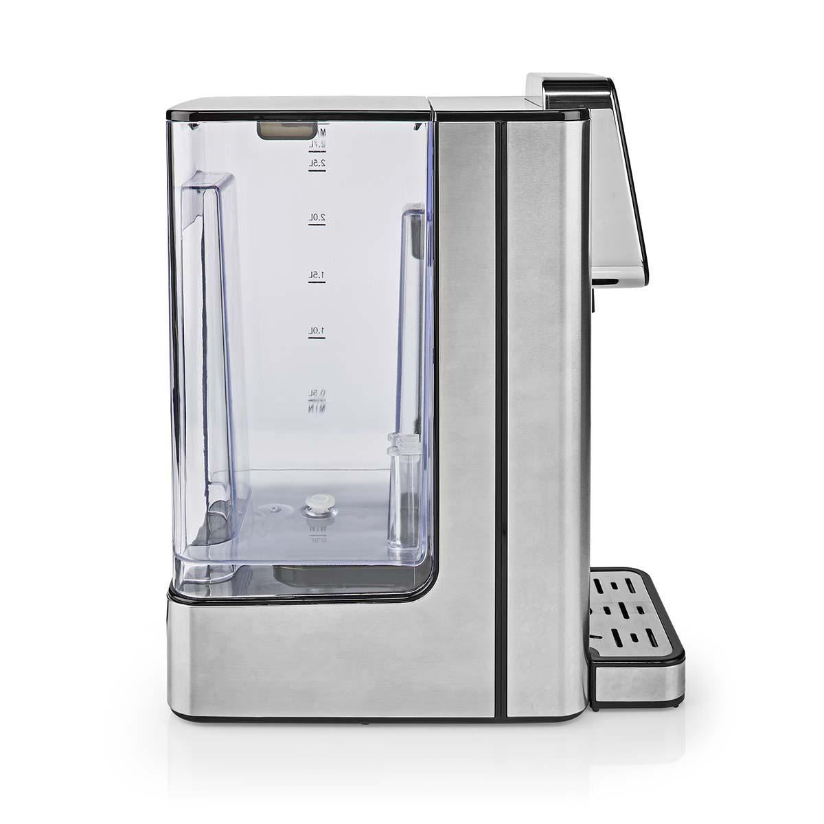 Nedis Instant Hot Water Dispenser, 2600W, 2.7L Tank with Fast Boil, Variable Dispense, Adjustable Temperature, Boil Dry & Overheat Protection