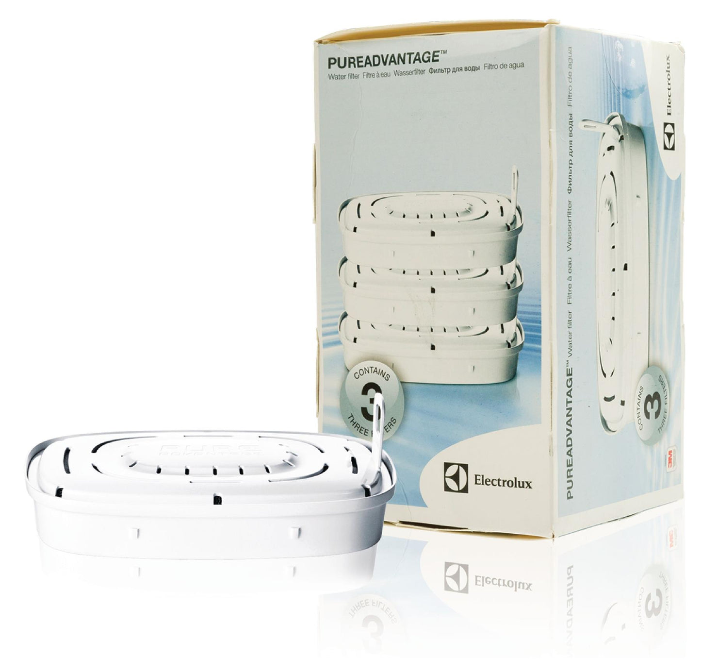 Electrolux PAE3P PureAdvantage filters x3 for Aquasense water filter pitcher