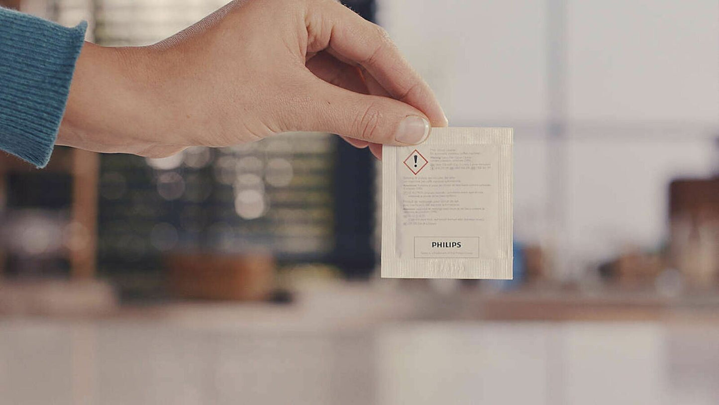 Philips CA6705/10 Saeco Coffee Machine Milk Circuit Cleaner Powder (6 Sachets)