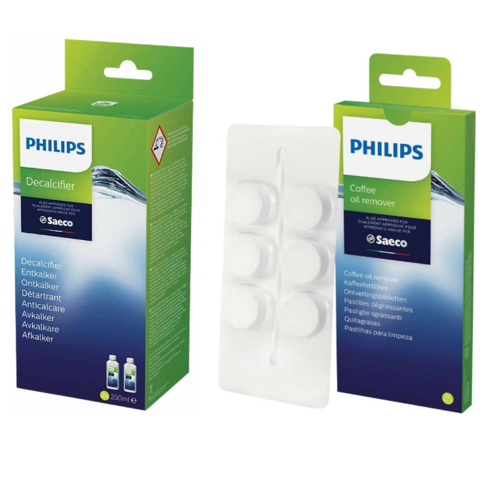 Philips Saeco Descaler & Cleaning Kit for Senseo Coffee Machines