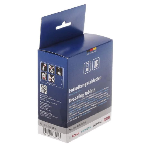 Bosch Original Tassimo Descaling Tablets (1 Box of 12 Tablets)