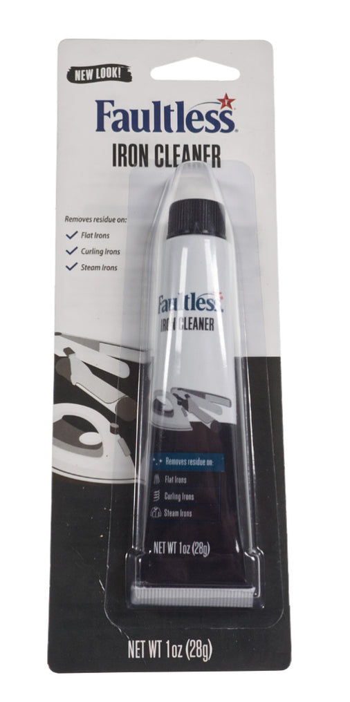 Faultless Hot Iron Cleaner (28g) for Irons, Hair Straighteners and Curlers