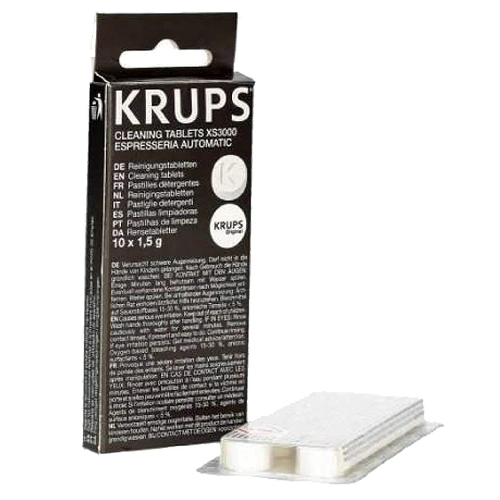 KRUPS XS3000 Cleaning Tablets for KRUPS Fully Automatic Machines For Fully  Automatic Machines EA82 And EA9000 : .in: Electronics