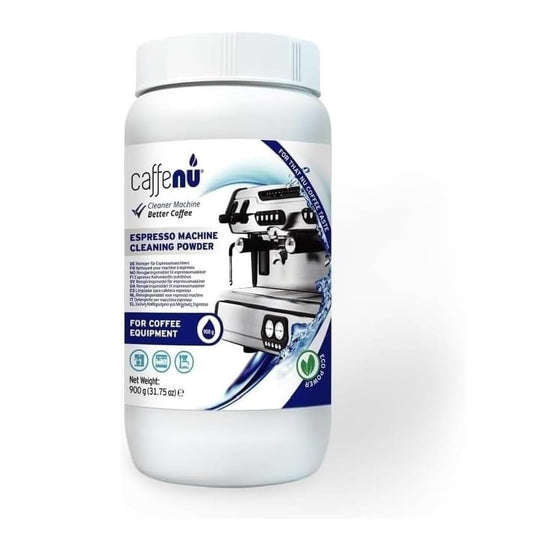 Caffenu | Coffee Machine Cleaner Powder | 900g | Essential part of your Barista Accessories | Espresso Machine Cleaner | Use on your Commercial Machine | Complete the Barista Kit