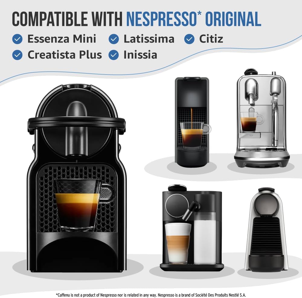 Nespresso Compatible Cleaning Capsules. 5 Originaline Cleaning Pods. Coffee Machine Cleaner For Crisp Coffee. Combines with Nespresso Descaler Kit.