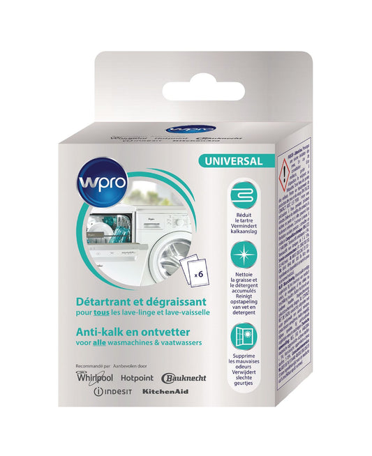 WPRO DES616 Descaler for Dishwasher/Washing Machine 300g