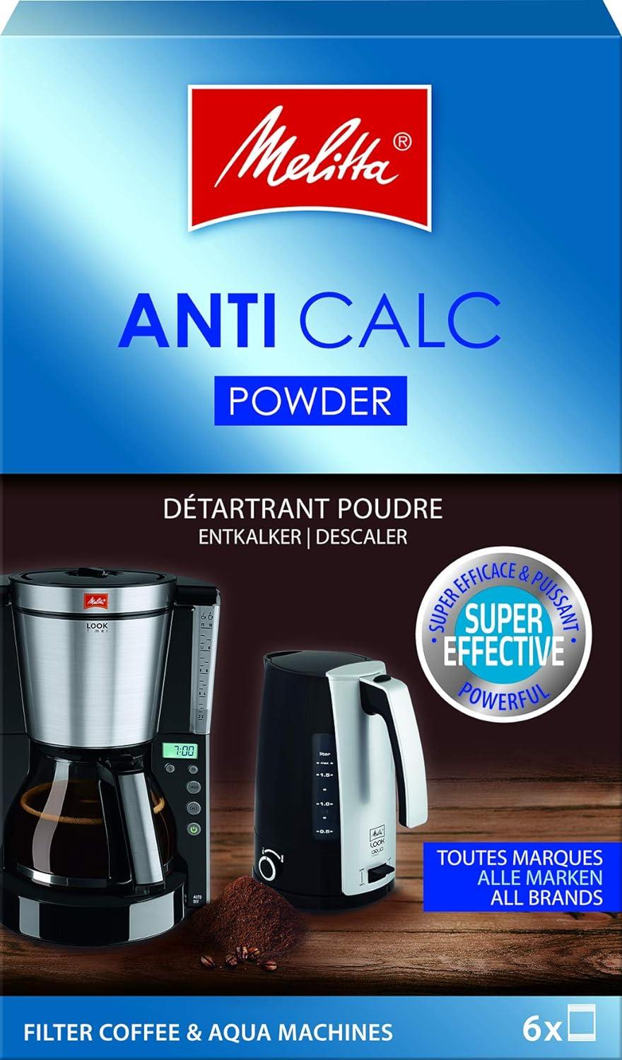 Melitta Anti Calc Powder Descaler For Filter Coffee Machines 6 Powder melitta-anti-calc-powder-descaler-for-filter-coffee-machines-6-powder