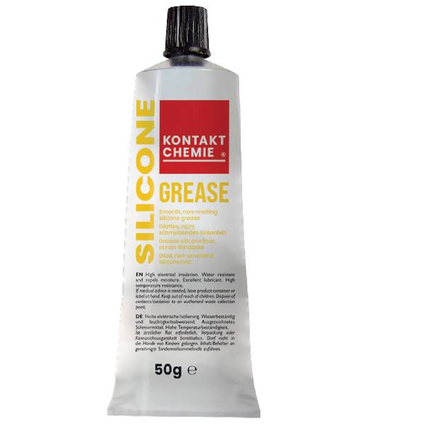 Silicone Grease, 50g Tube, Smooth Non Melting Water Repellent