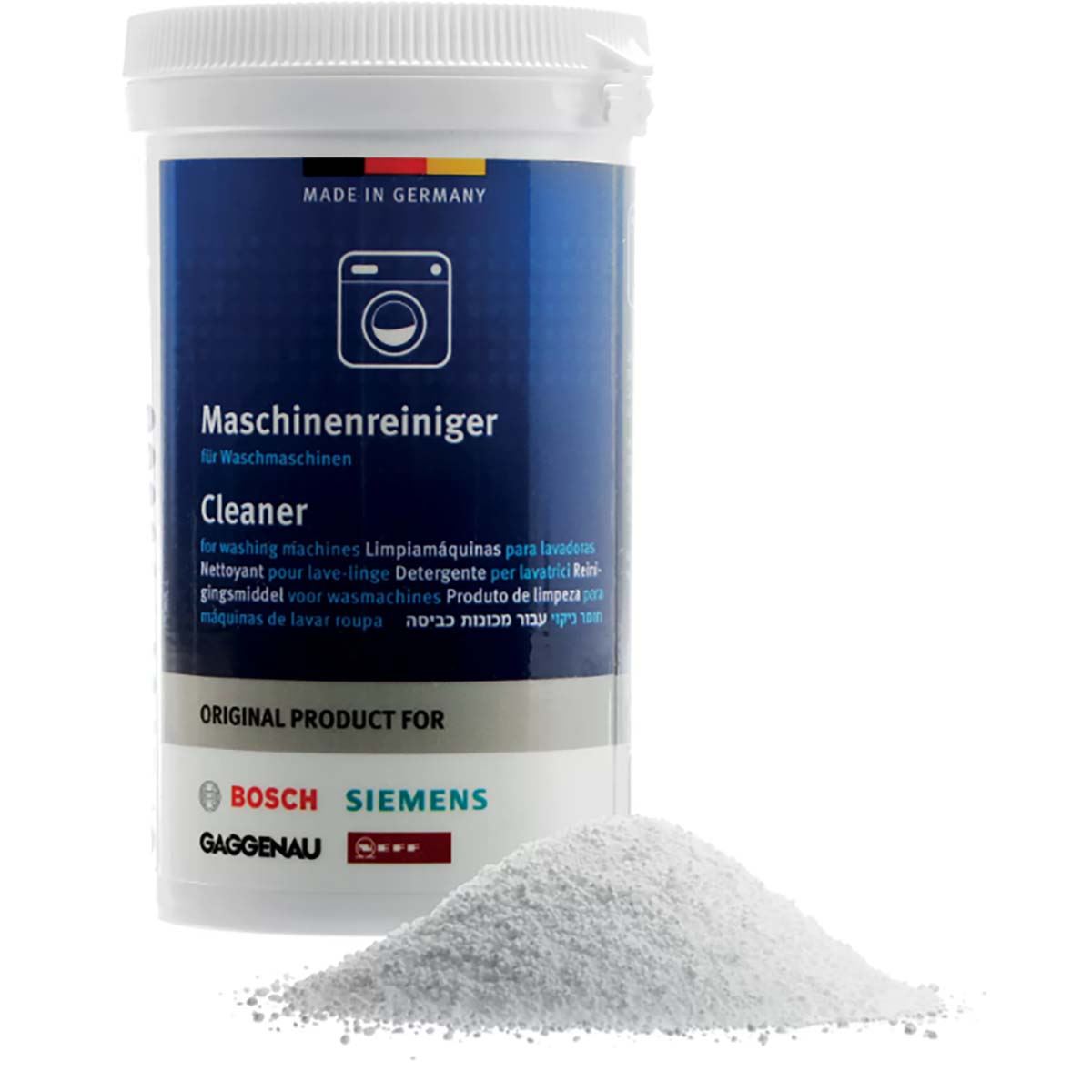 Bosch Washing Machine Cleaner 200g 311610 311925 Cleans Freshens Removes Odour Residue