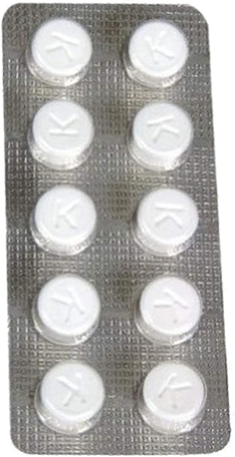 Krups XS300010 Cleaning Tablets for Espresseria Automatique Espresso Coffee Machine (1.5g x 10)