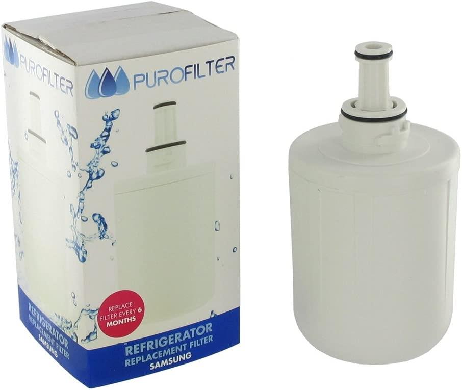 Compatible WF04 Refrigerator Water Filter 2 Lug Fitting Type for Samsung Aqua Pure Plus