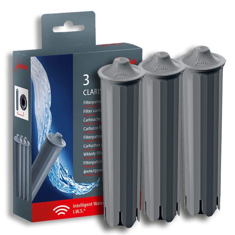 Jura CLARIS 'Smart' Type Intelligent Water System Series Coffee Machine Water Filter Cartridges (Pack of 3)
