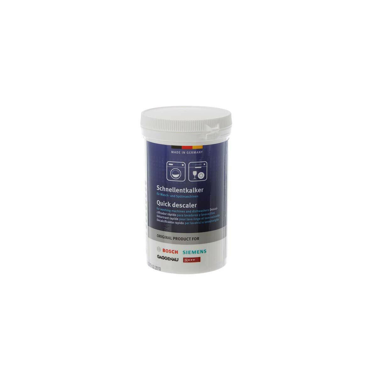 Bosch Multi-Purpose Appliance Descaler for Dishwasher & Washing Machine 250g (4 Pack)