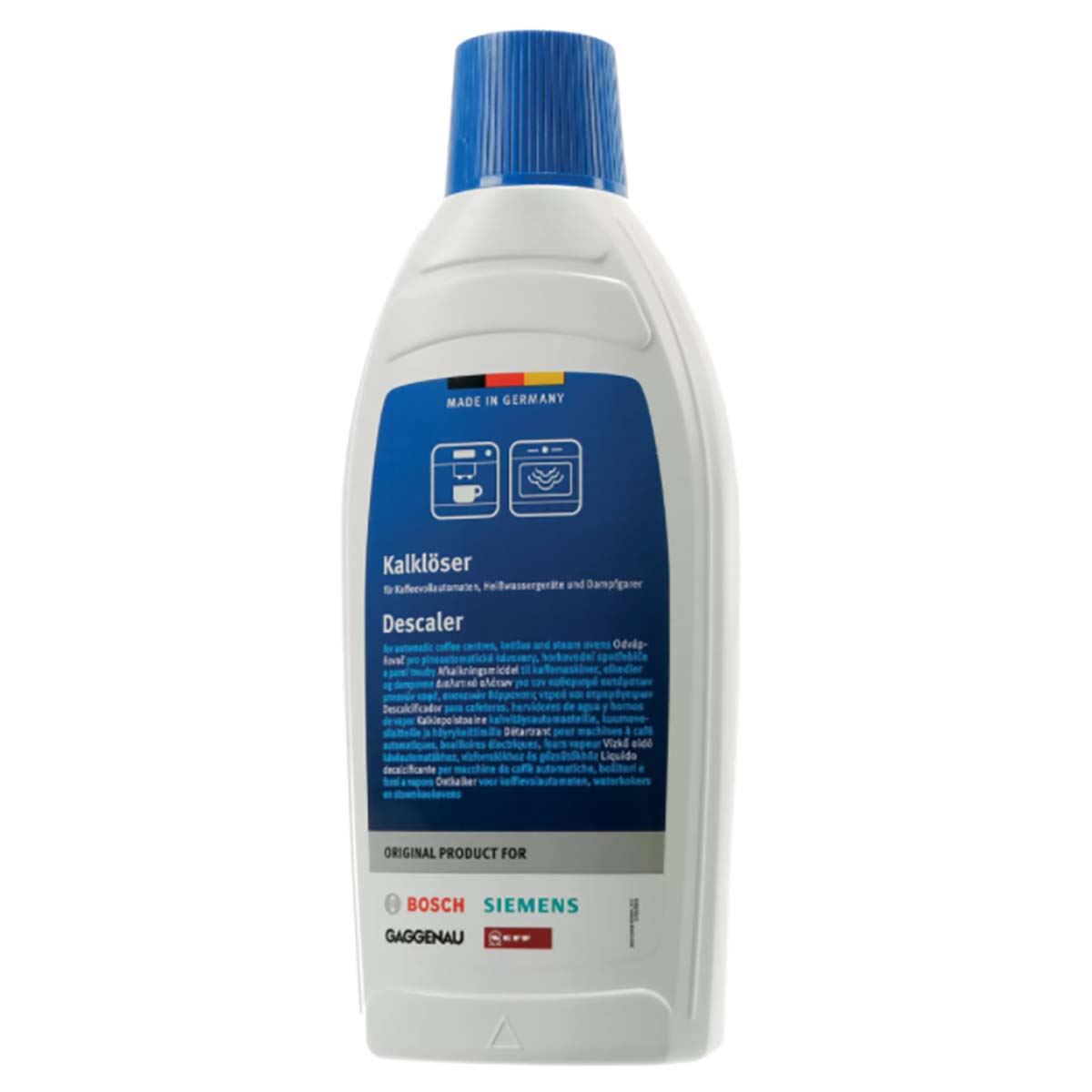 Bosch 311968 311680 Descaler Liquid for Coffee Machine Kettle Steam Oven 500ml