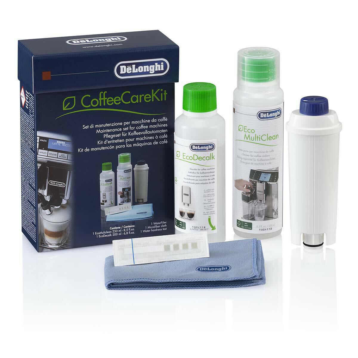 Delonghi 5513283501 Maintenance Care Kit for Bean to Cup & Espresso Coffee Machines