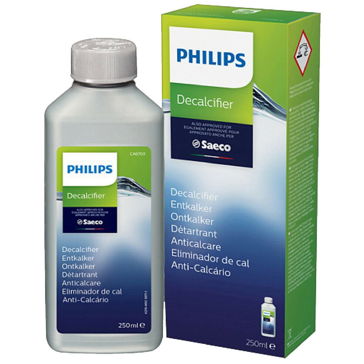 Philips CA6700/10 Descaler Saeco for Espresso Coffee Machine 250ml