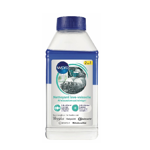 Wpro LIQ105 2-in-1 Dishwasher Degreaser & Descaler Cleaning fluid 250ml